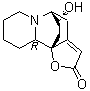 CAS # 1052228-70-2, Virosine B, (5R,10aR,10bS,12R)-4,5,8,9,10,10a-Hexahydro-12-hydroxy-7H-5,10b-ethano-2H-furo[2,3-a]quinolizin-2-one