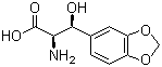 CAS # 105229-14-9, 3-(Benzo[1,3]dioxol-5-yl)-2-amino-3-hydroxypropionic acid, alpha-Amino-beta-hydroxy-1,3-benzodioxole-5-propanoic acid