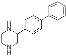 CAS 登录号：105242-10-2, 2-(联苯-4-基)哌嗪