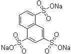 structure of CAS# 10533-44-5, 1,3,5-萘三磺酸三钠盐