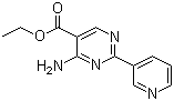 CAS # 1053656-10-2, 4-Amino-2-(3-pyridinyl)-5-pyrimidinecarboxylic acid ethyl ester