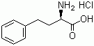 structure of CAS# 105382-09-0, L-Homophenylalanine hydrochloride