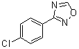 structure of CAS# 10550-15-9, 3-(4-氯苯基)-1,2,4-恶二唑