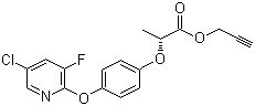 structure of CAS# 105512-06-9, 炔草酯