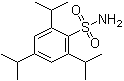 structure of CAS# 105536-22-9, 2,4,6-Triisopropylbenzenesulfonamide