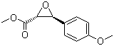 structure of CAS# 105560-93-8, Methyl (2R,3S)-3-(4-methoxyphenyl)oxirane-2-carboxylate