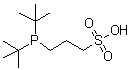 structure of CAS# 1055888-89-5, 3-[Bis(1,1-dimethylethyl)phosphino]-1-propanesulfonic acid