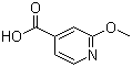 structure of CAS# 105596-63-2, 2-甲氧基-4-吡啶甲酸