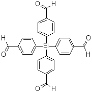 structure of CAS# 1055999-34-2, Tetrakis(4-formylphenyl)silane