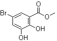 structure of CAS# 105603-49-4, 5-溴-2,3-二羟基苯甲酸甲酯