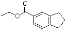 structure of CAS# 105640-11-7, 2,3-Dihydro-1H-indene-5-carboxylic acid ethyl ester
