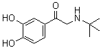 CAS 登录号：105644-17-5, 1-(3,4-二羟基苯基)-2-[(叔丁基)氨基]乙酮