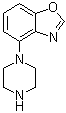 structure of CAS# 105684-82-0, 4-(1-Piperazinyl)benzoxazole