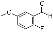 structure of CAS# 105728-90-3, 2-Fluoro-5-methoxybenzaldehyde