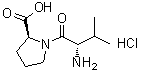 structure of CAS# 105931-64-4, L-缬氨酰-L-脯氨酸盐酸盐