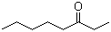 structure of CAS# 106-68-3, 3-辛酮