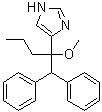 CAS 登录号：106147-71-1, 4-[1-(二苯基甲基)-1-甲氧基丁基]-1H-咪唑
