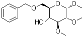 CAS # 106220-89-7, Methyl 2,3-di-O-methyl-6-O-(phenylmethyl)-alpha-D-glucopyranoside