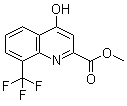 CAS 登录号：1065074-52-3, 4-羟基-8-(三氟甲基)-2-喹啉羧酸甲酯