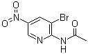 CAS # 1065074-93-2, N-(3-Bromo-5-nitropyridin-2-yl)acetamide