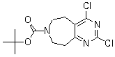 CAS # 1065114-27-3, 2,4-Dichloro-5,6,8,9-tetrahydro-7H-pyrimido[4,5-d]azepine-7-carboxylic acid tert-butyl ester