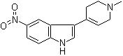 CAS # 106516-27-2, 3-(1-Methyl-1,2,3,6-tetrahydropyridin-4-yl)-5-nitro-1H-indole