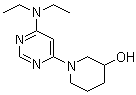 CAS # 1065484-23-2, 1-[6-(Diethylamino)-4-pyrimidinyl]-3-piperidinol