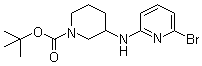 CAS # 1065484-36-7, 3-[(6-Bromo-2-pyridinyl)amino]-1-piperidinecarboxylic acid tert-butyl ester