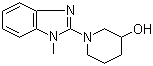 CAS 登录号：1065484-45-8, 1-(1-甲基-1H-苯并咪唑-2-基)-3-哌啶醇