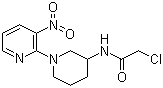 CAS 登录号：1065484-48-1, 2-氯-N-[1-(3-硝基-2-吡啶基)-3-哌啶基]乙酰胺