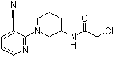 CAS # 1065484-50-5, 2-Chloro-N-[1-(3-cyano-2-pyridinyl)-3-piperidinyl]acetamide