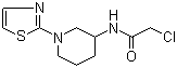 CAS # 1065484-55-0, 2-Chloro-N-[1-(2-thiazolyl)-3-piperidinyl]acetamide