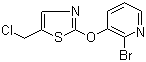 CAS # 1065484-69-6, 2-Bromo-3-[[5-(chloromethyl)-2-thiazolyl]oxy]pyridine