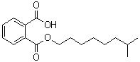 CAS # 106610-61-1, 7-Methyl-1-octanol phthalate, 1,2-Benzenedicarboxylic acid mono(7-methyloctyl) ester