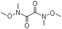 structure of CAS# 106675-70-1, N,N'-Dimethoxy-N,N'-dimethyloxamide