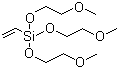 structure of CAS# 1067-53-4, Vinyl tris(2-methoxyethoxy) silane