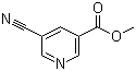 CAS # 106726-82-3, 5-Cyano-3-pyridinecarboxylic acid methyl ester