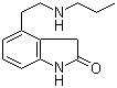 CAS 登录号：106916-16-9, 1,3-二氢-4-[2-(丙基氨基)乙基]-2H-吲哚-2-酮