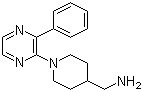structure of CAS# 1069473-58-0, (1-(3-Phenylpyrazin-2-yl)piperidin-4-yl)methanamine