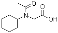 structure of CAS# 107020-80-4, N-Acetyl-DL-cyclohexylglycine