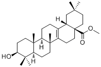 CAS # 107160-24-7, Pyrocincholic acid methyl ester, 3beta-Hydroxy-27-norolean-13-en-28-oic acid methyl ester
