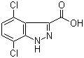 CAS # 1072429-95-8, 4,7-Dichloro-1H-indazole-3-carboxylic acid