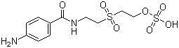 CAS # 107294-90-6, 4-Amino-N-[2-[(2-sulfooxy)ethyl]sulfonyl]ethyl]benzamide