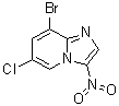 CAS # 1072944-56-9, 8-Bromo-6-chloro-3-nitroimidazo[1,2-a]pyridine
