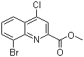 CAS # 1072944-68-3, Methyl 8-bromo-4-chloroquinoline-2-carboxylate