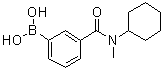 CAS 登录号：1072945-73-3, [3-[环己基(甲基)氨基甲酰基]苯基]硼酸