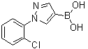 CAS 登录号：1072945-91-5, [1-(2-氯苯基)-1H-吡唑-4-基]硼酸