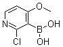 structure of CAS# 1072946-19-0, 2-氯-4-甲氧基吡啶-3-基硼酸