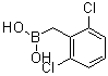 structure of CAS# 1072946-39-4, [(2,6-二氯苯基)甲基]硼酸