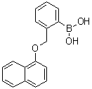 structure of CAS# 1072951-77-9, [2-[(1-萘基氧基)甲基]苯基]硼酸